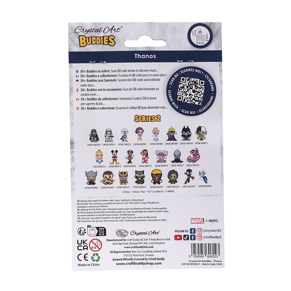 Набір для творчості Crystal Art Танос (CAFGR-MCU011)