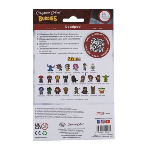 Набір для творчості Crystal Art Дедпул (CAFGR-MCU002)