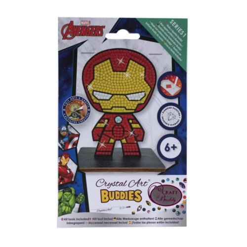 Набір для творчості Crystal Art Залізна людина (CAFGR-MCU003)