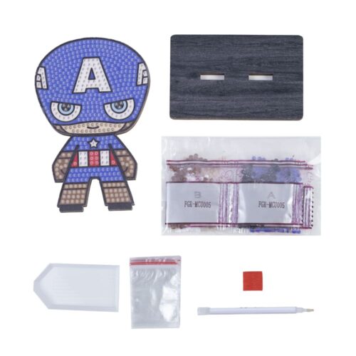 Crystal Art Captain America Art Kit (CAFGR-MCU005)