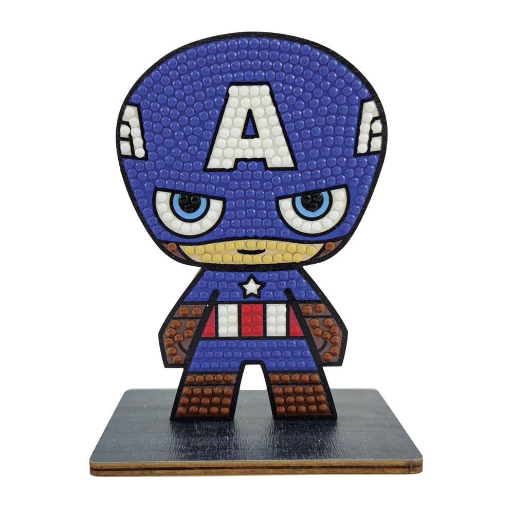 Crystal Art Captain America Art Kit (CAFGR-MCU005)