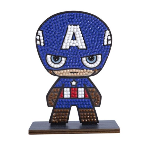 Crystal Art Captain America Art Kit (CAFGR-MCU005)