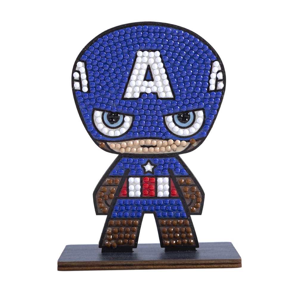 Crystal Art Captain America Art Kit (CAFGR-MCU005)