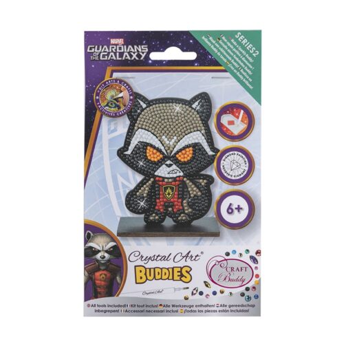 Набор для творчества Crystal Art Енот Ракета (CAFGR-MCU012)