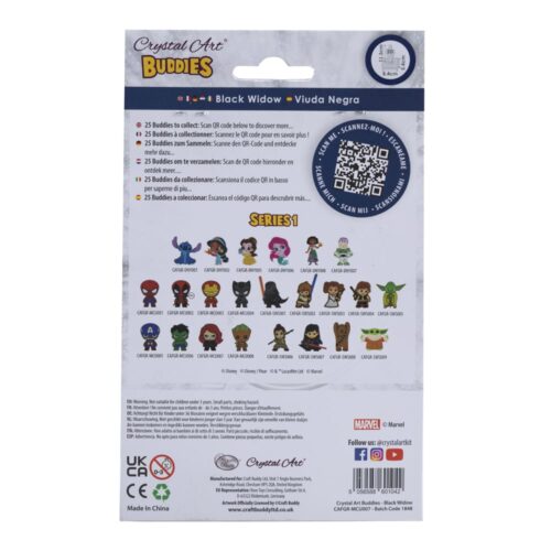 Black Widow Crystal Art Kit (CAFGR-MCU007)
