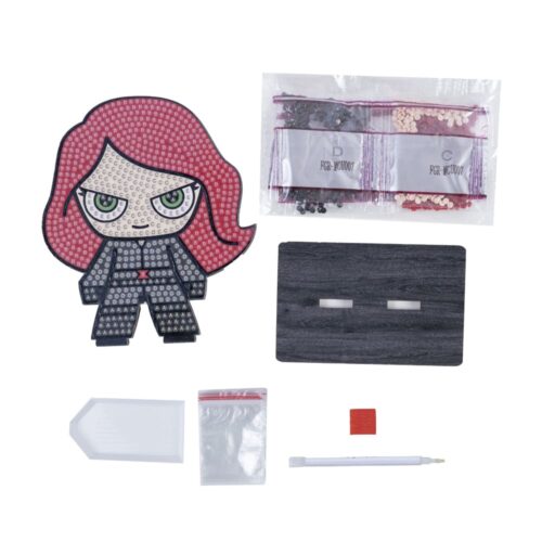 Black Widow Crystal Art Kit (CAFGR-MCU007)