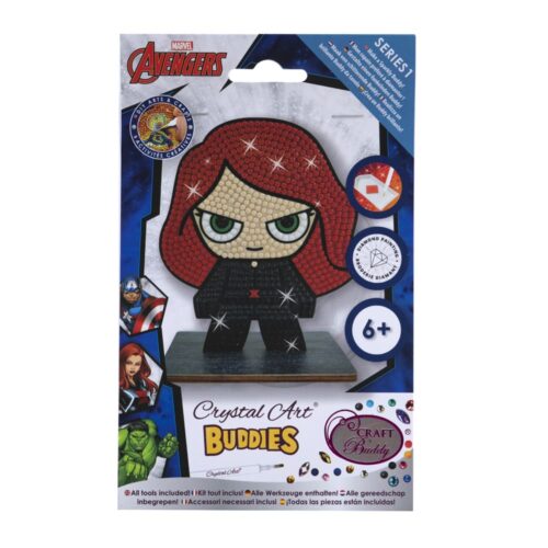 Black Widow Crystal Art Kit (CAFGR-MCU007)