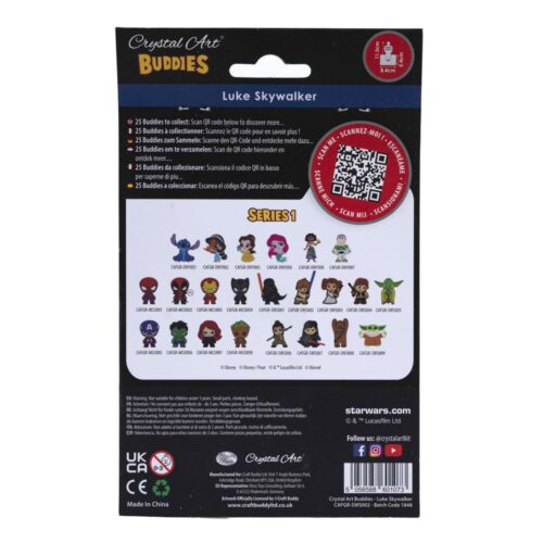 Набор для творчества Crystal Art Люк Скайуокер (CAFGR-SWS002)