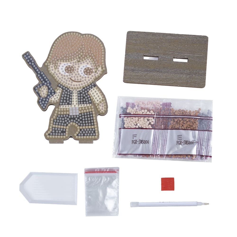 Набор для творчества Crystal Art Хан Соло (CAFGR-SWS004)