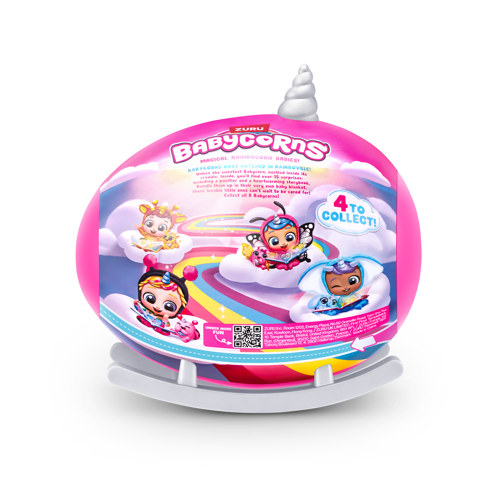 Игрушка-сюрприз Babycorns Кукла Бабочка (92107B)