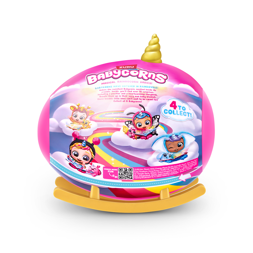 Игрушка-сюрприз Babycorns Кукла Жирафа (92107D)