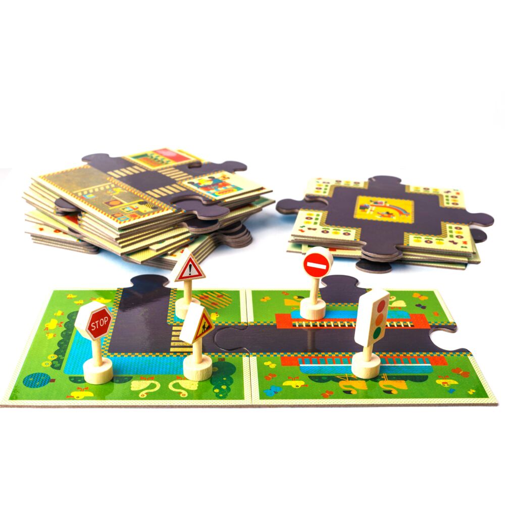 Пазл DJECO 24 гигант Дорога (DJ07161)