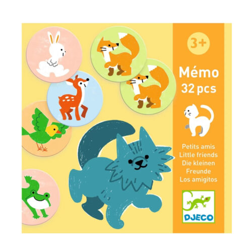Educational game DJECO Memo Little friends (DJ08184)