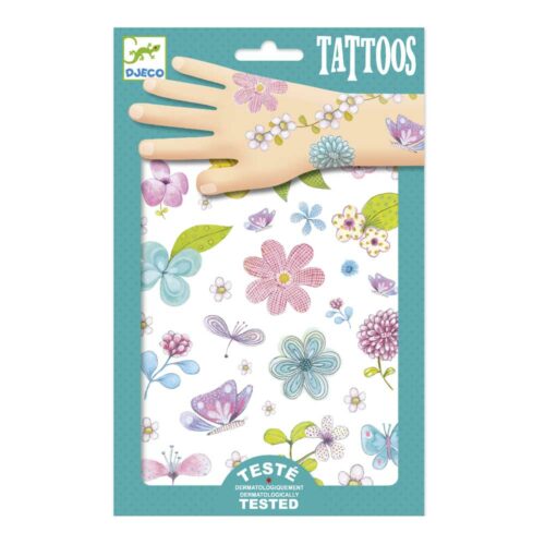 Set of stickers on the body of DJECO Wildflowers (DJ09585)