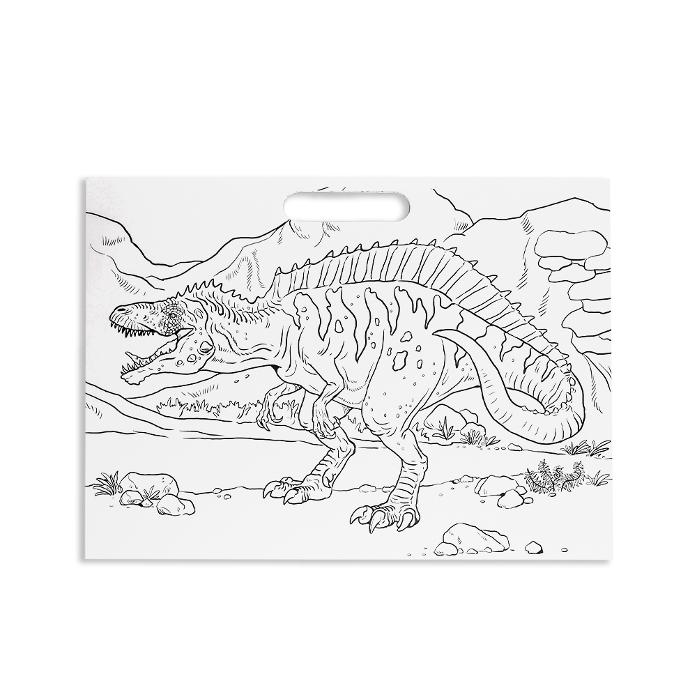Moxy Dinosaur Expedition Coloring with stickers (961028)