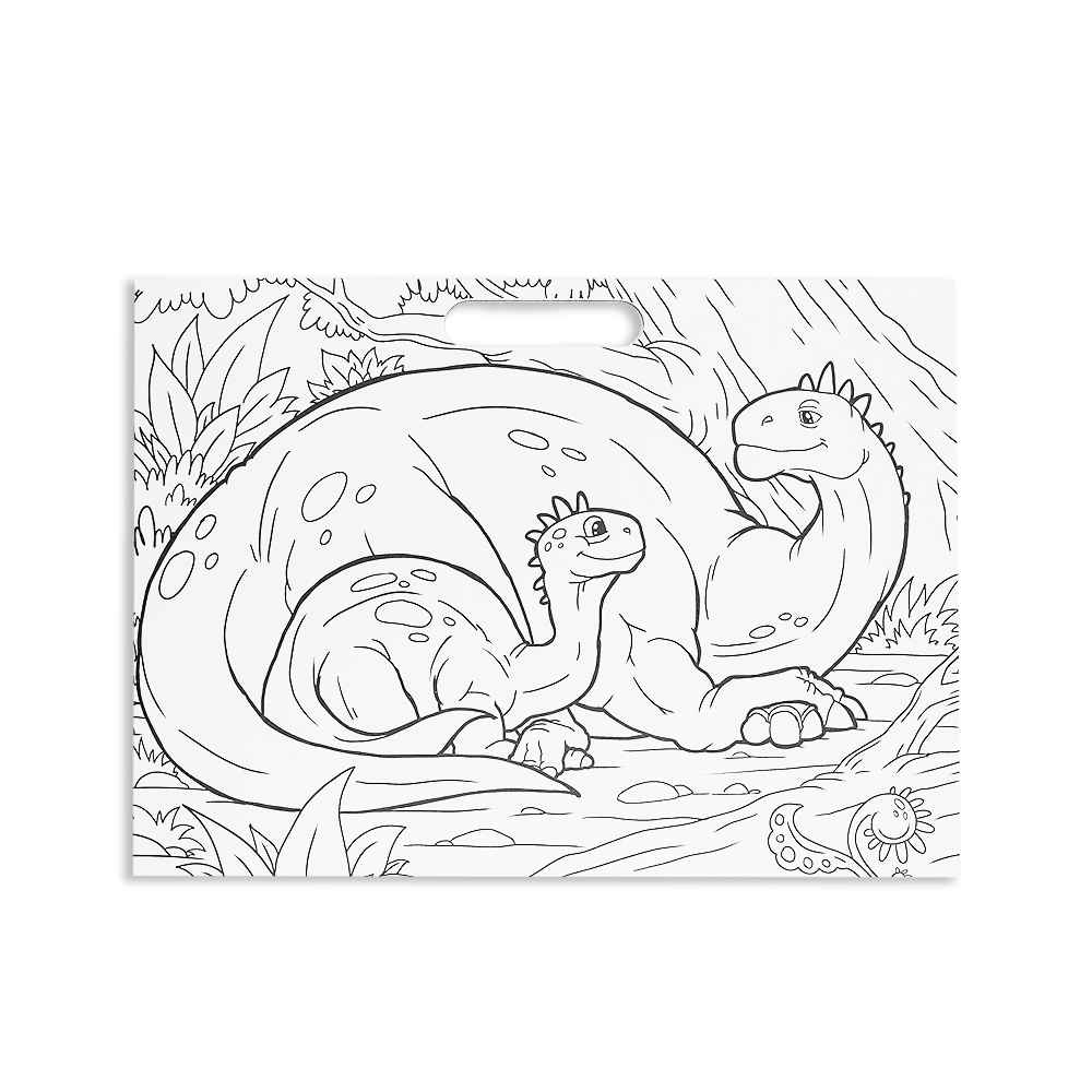 Moxy Dinosaur Expedition Coloring with stickers (961028)