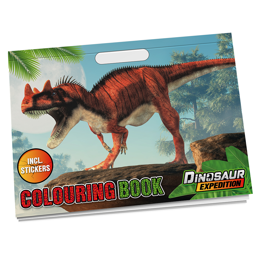 Moxy Dinosaur Expedition Coloring with stickers (961028)