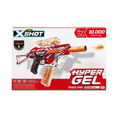 Скорострельный бластер X-SHOT Hyper Gel medium (10 000 гелевых шариков) (36621R)