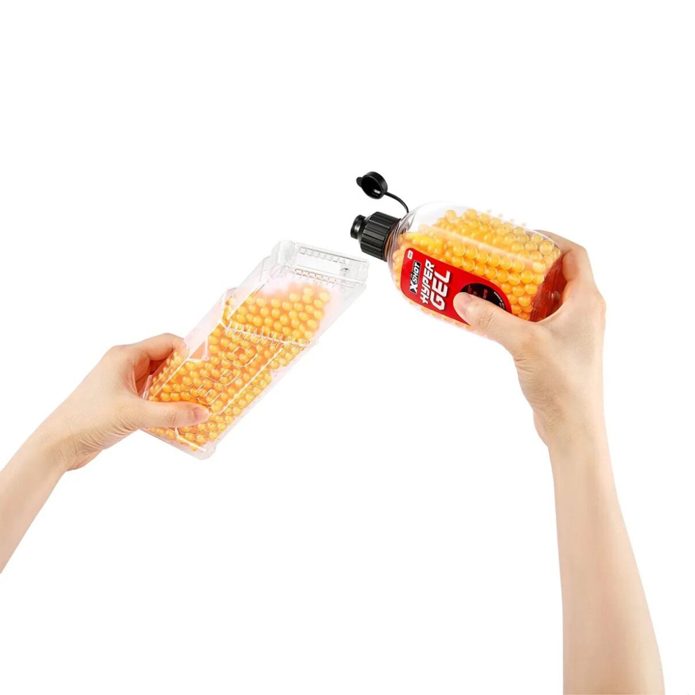 Скорострельный бластер X-SHOT Hyper Gel medium (10 000 гелевых шариков) (36621R)