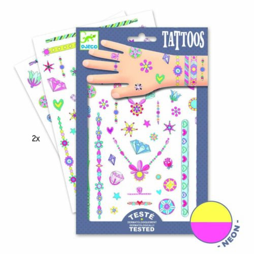 Набір наклейок на тіло DJECO Дженіс (DJ09587)