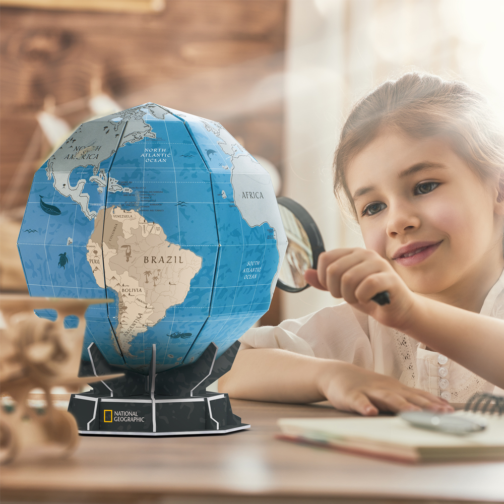 Набор для моделирования CubicFun STEM СКРЕТЧ ГЛОБУС (DS1082h)
