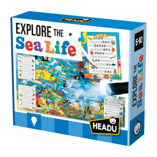 HEADU Educational Puzzle Explore Marine Life (IT22311)