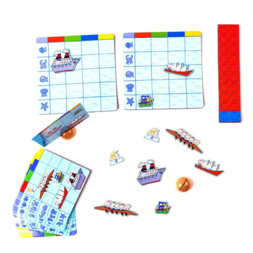 Гра настільна DJECO тактика Морський бій (DJ05270)