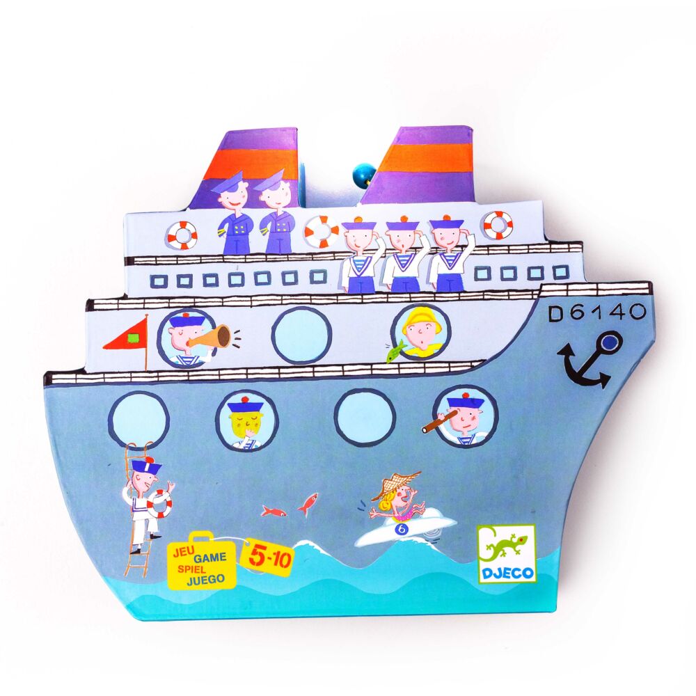 Гра настільна DJECO тактика Морський бій (DJ05270)