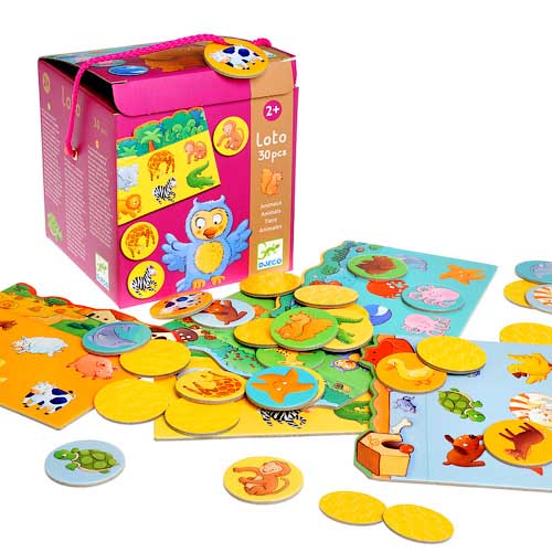 Игра DJECO детское лото Животные (DJ08120)