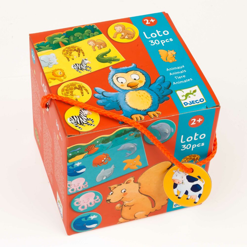 Игра DJECO детское лото Животные (DJ08120)