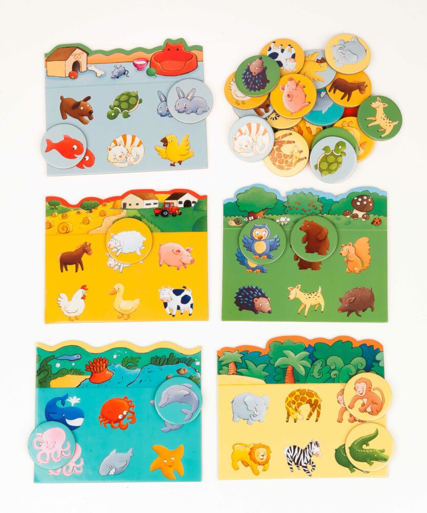 Игра DJECO детское лото Животные (DJ08120)