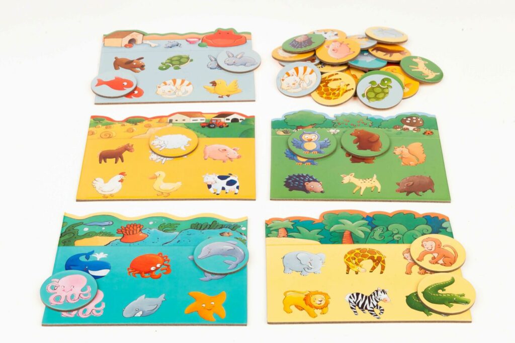 Игра DJECO детское лото Животные (DJ08120)