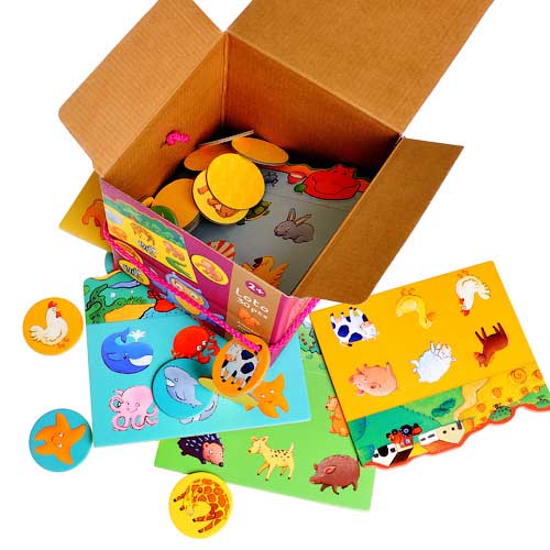 Игра DJECO детское лото Животные (DJ08120)