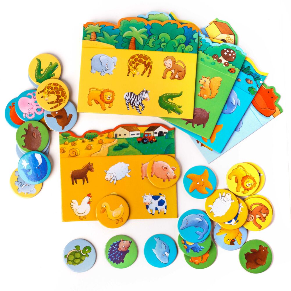 Игра DJECO детское лото Животные (DJ08120)