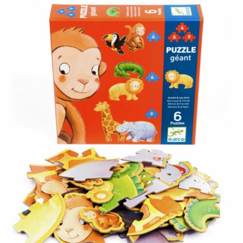 Пазл DJECO Обезьянка Остин и его друзья (DJ07114)