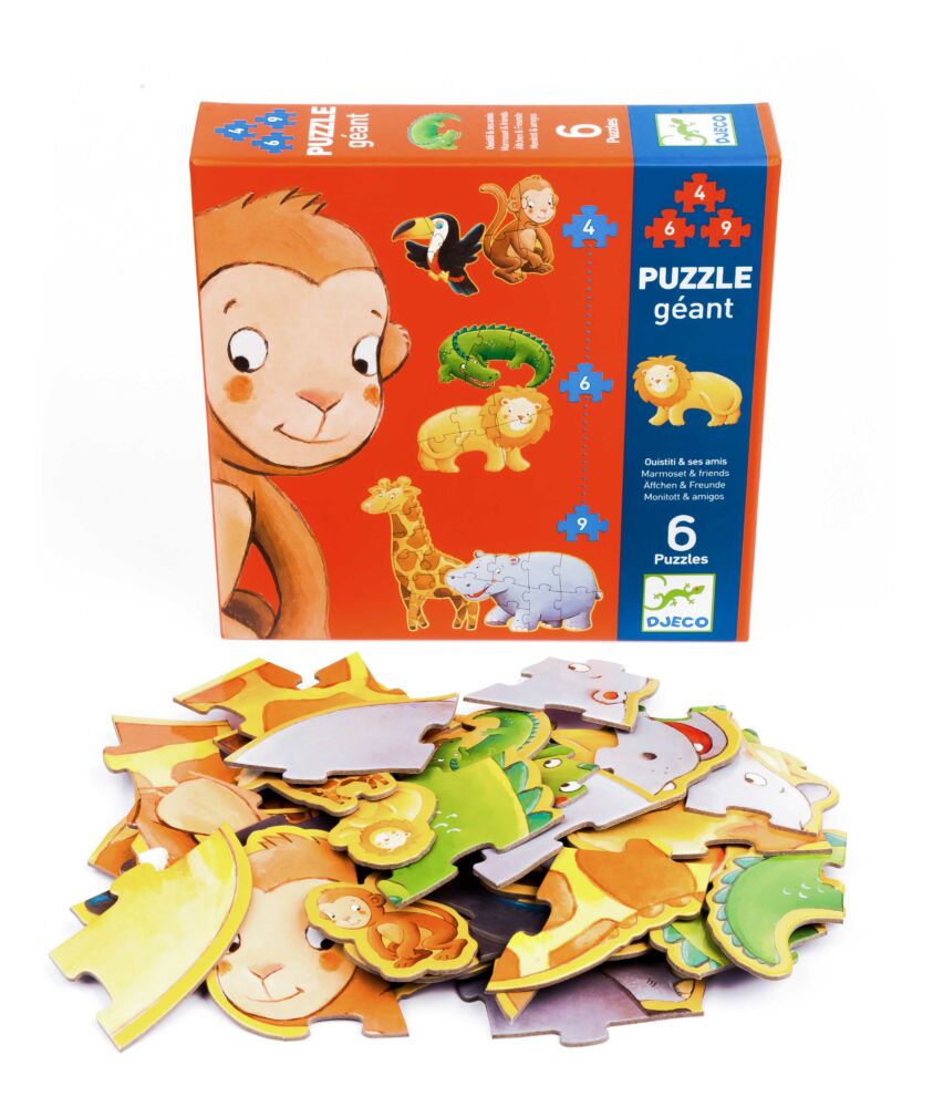 Пазл DJECO Обезьянка Остин и его друзья (DJ07114)