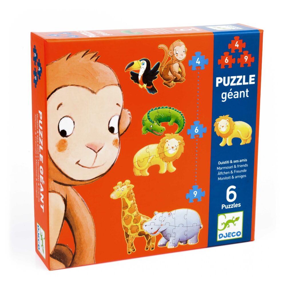 Пазл DJECO Обезьянка Остин и его друзья (DJ07114)