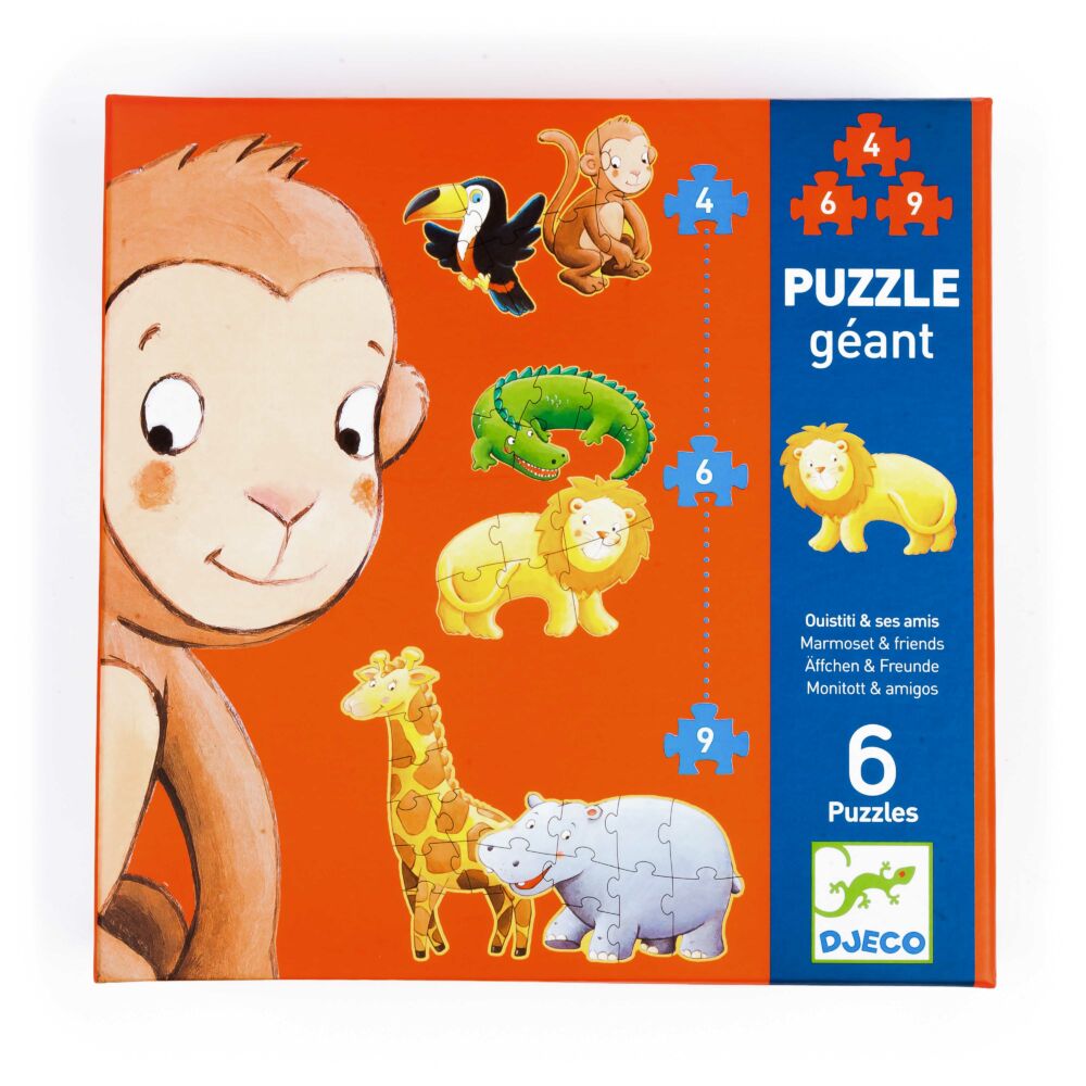 Пазл DJECO Обезьянка Остин и его друзья (DJ07114)