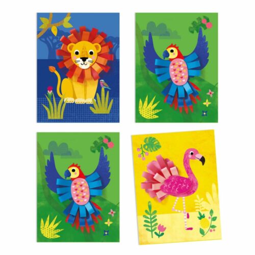 Набір для творчості DJECO Кучеряві тварини (DJ09868)