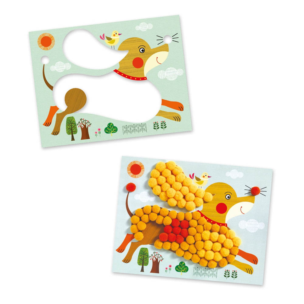 Набор для творчества DJECO «Мягкие собаки» (DJ09867)