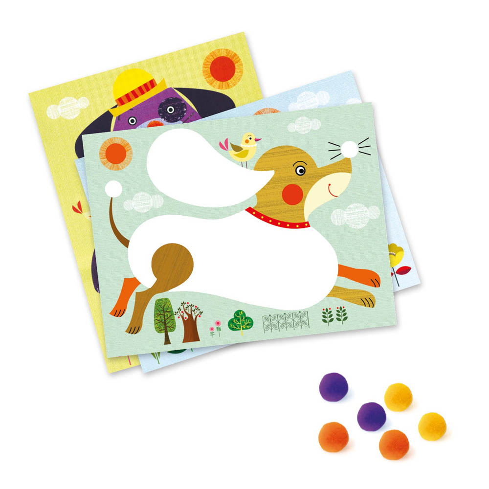 Набор для творчества DJECO «Мягкие собаки» (DJ09867)