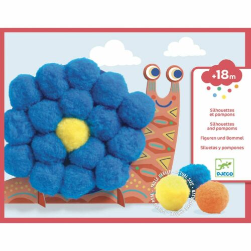 Set for creativity DJECO Fluffy animals (DJ09871)