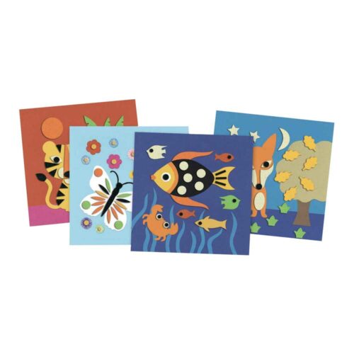 Художественный комплект аппликация DJECO Сладкая природа (DJ09864)