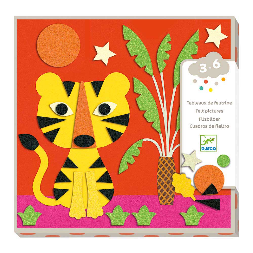 Художественный комплект аппликация DJECO Сладкая природа (DJ09864)