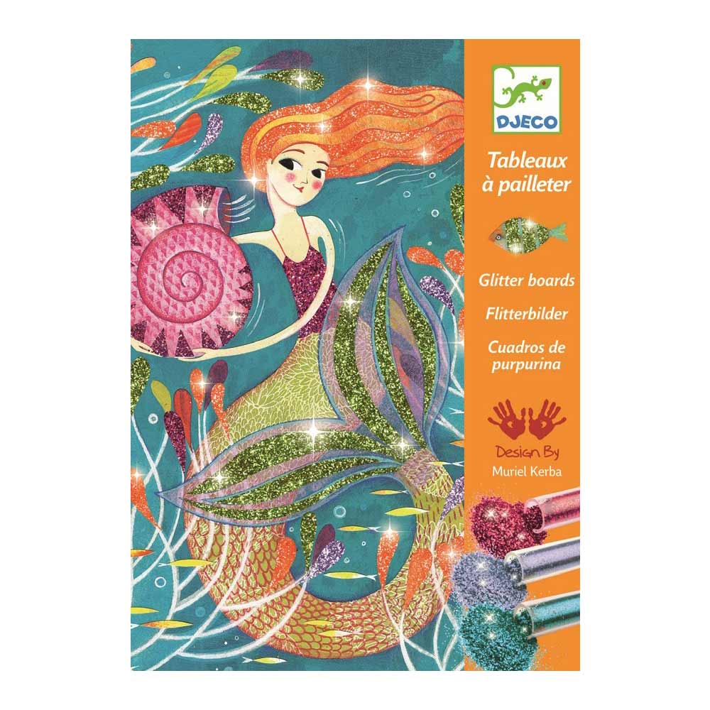 DJECO Glitter Painting Kit Glittering Mermaids (DJ09507)