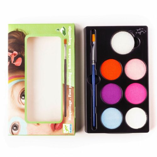 DJECO face make-up palette 6 colors Tenderness (DJ09231)