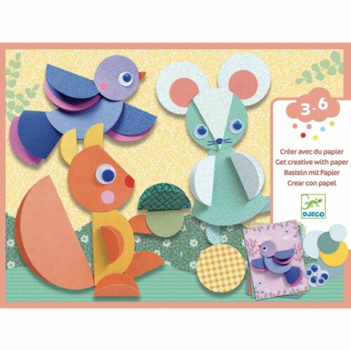 Набор для создания коллажа DJECO Снова и снова (DJ09056)