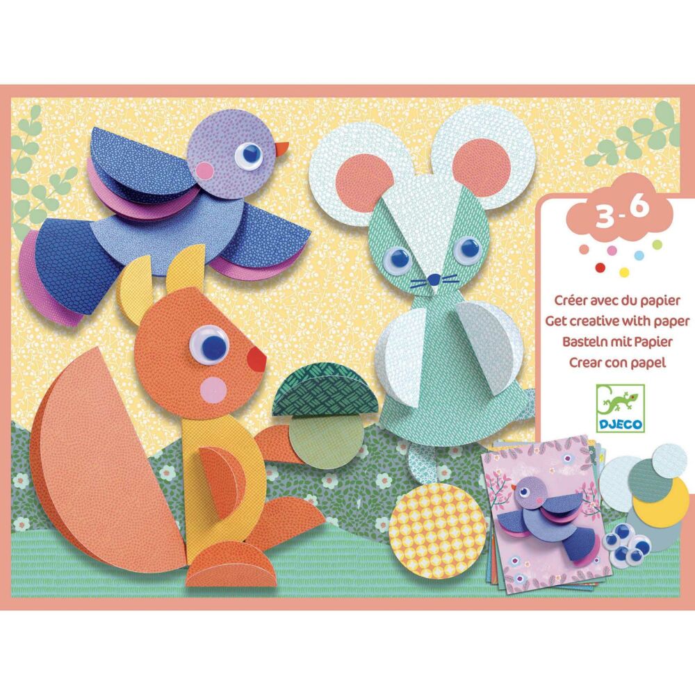 Набор для создания коллажа DJECO Снова и снова (DJ09056)