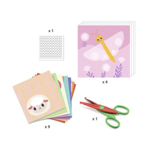 Set for creating a collage DJECO Figural pictures (DJ09057)