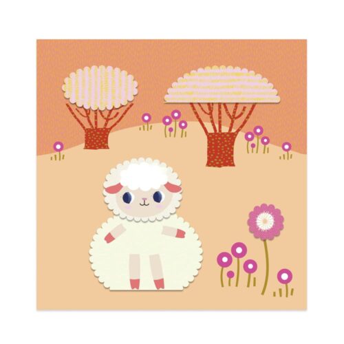 Set for creating a collage DJECO Figural pictures (DJ09057)